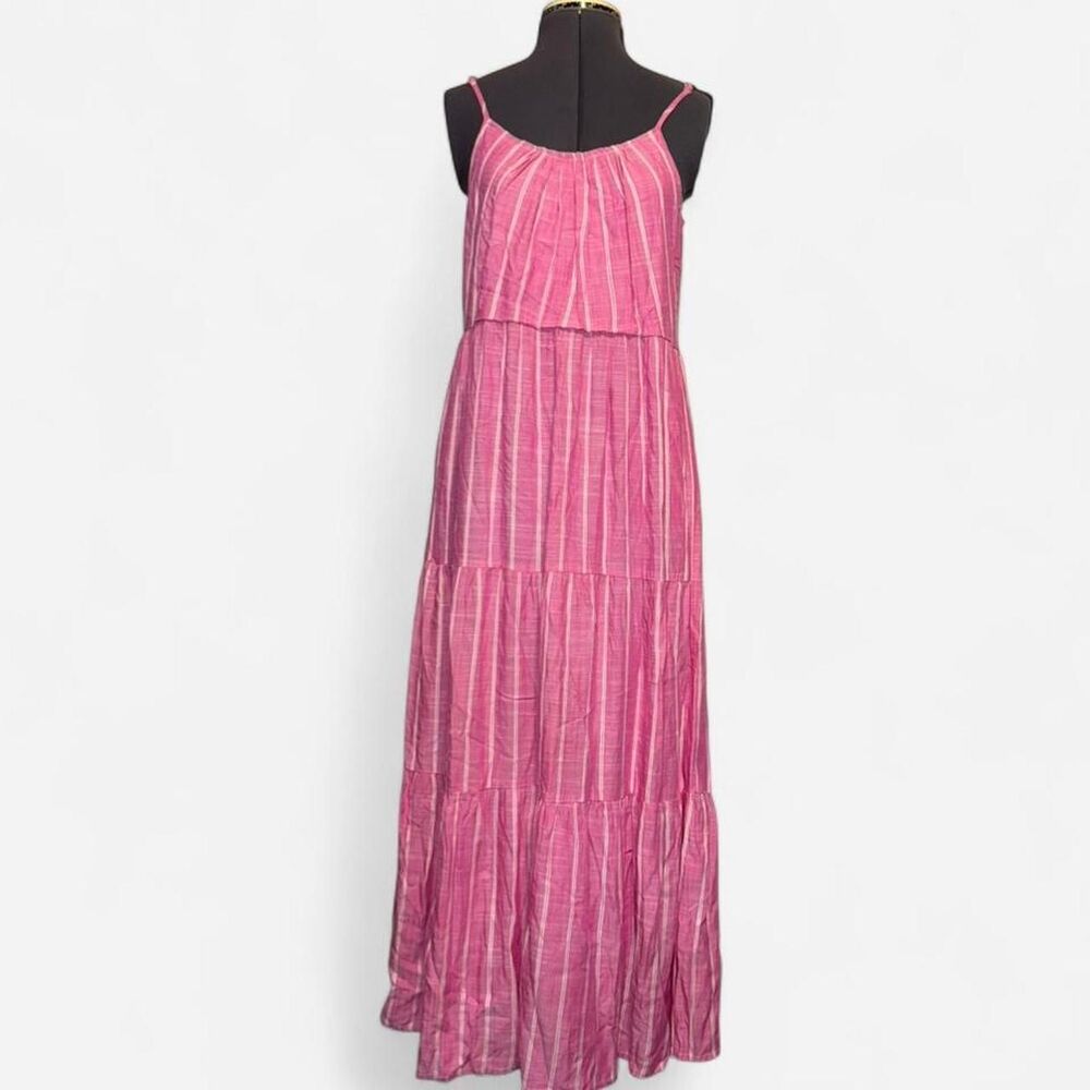 Robbie-bee Women's Pink and Red Dress